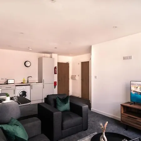 Contemporary 1 Bed Apartment In Central Preston Preston  Exterior photo