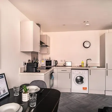 Contemporary 1 Bed Apartment In Central Preston Preston  Exterior photo